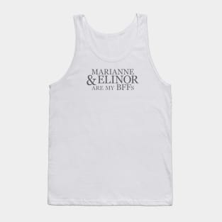 Book BFFs - Marianne/Elinor Tank Top